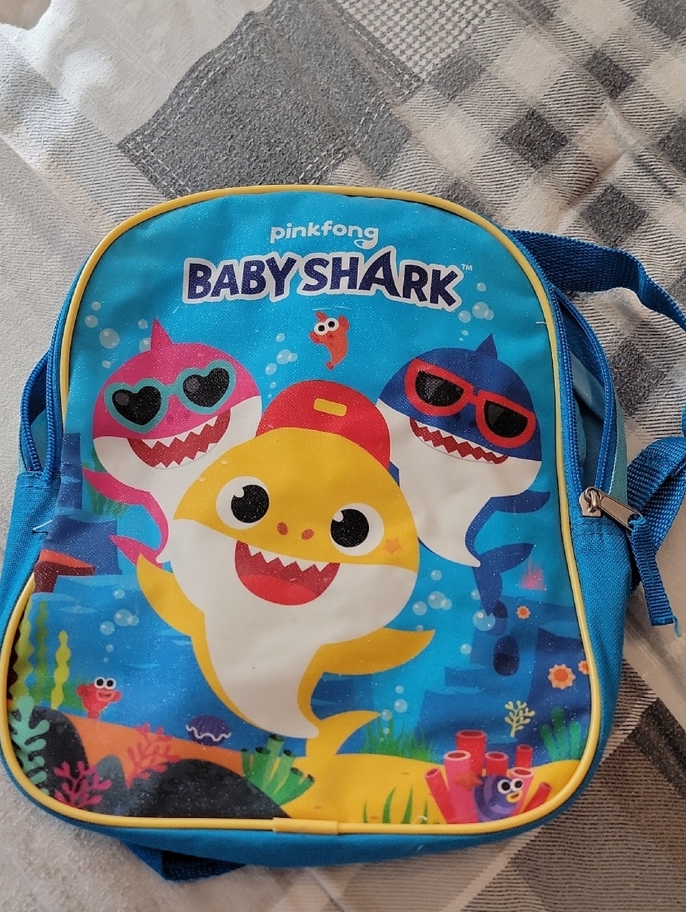 Pinkfong Baby Shark Kids Blue Backpack